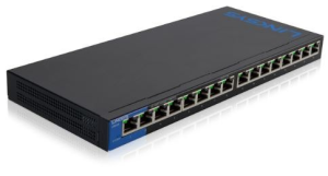 Linksys 16-Port Desktop GE Switch (LGS116)