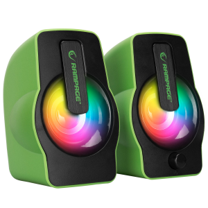 Rampage Głośniki FALSETTO 2.0 6W RGB USB