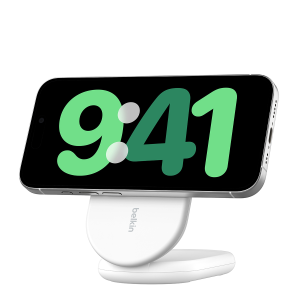 Belkin Ładowarka indukcyjna składana MagsSafe Qi2 15W biała