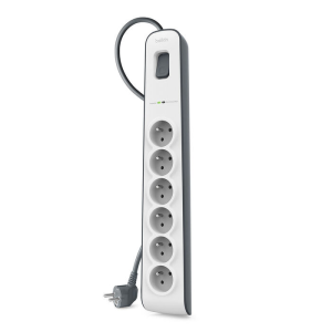 Belkin Listwa zasilająca przeciwprzepięciowa 650J, 6 gniazd, 2m