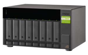 QNAP TL-D800C | 8-zatokowa jednostka rozszerzająca dla QNAP/PC, złącze USB-C, Tower