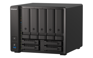 QNAP TS-h973AX-8G | 9-zatokowy serwer NAS (5x 3,5" 4x 2,5"), AMD Ryzen, 8GB RAM, 1x 10GBase-T Tower