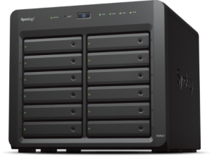 Synology DS2422+ | 12-zatokowy serwer NAS, AMD Ryzen, 4GB RAM, 4x 1GbE RJ-45, Tower