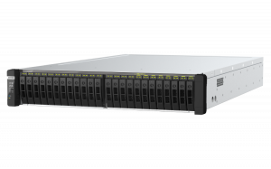 QNAP TDS-h2489FU-4309Y-64G | 24-zatokowy dwuprocesorowy all flash NAS, 2x Intel, 64GB RAM, RP, RACK