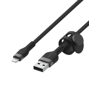Belkin Kabel USB-A na Lightning, w oplocie, 1m, czarny