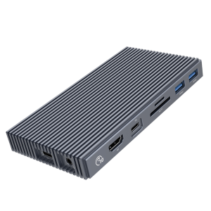 Orico Stacja dokująca z obudową M.2 NVMe, aktywna PD 100W, HDMI 2.0, audio, RJ-45, czytnik kart