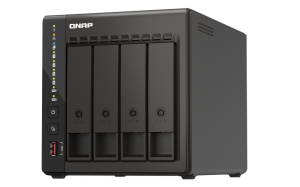 QNAP TS-453E-8G | 4-zatokowy serwer NAS, Intel Celeron, 8GB RAM, 2x 2,5GbE RJ-45, Tower