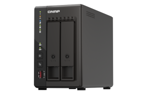 QNAP TS-253E-8G | 2-zatokowy serwer NAS, Intel Celeron, 8GB RAM, 2x 2,5GbE RJ-45, Tower