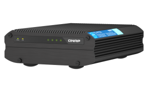 QNAP TS-i410X-8G | 4-zatokowy bezwentylatorowy przemysłowy NAS, Intel, 8GB RAM, 2x 10GBase-T, Tower