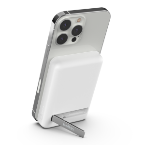 Belkin Powerbank 5000 mAh, 7,5 W, magnetyczny, bezprzewodowy z podstawką, biały