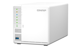 QNAP TS-364-8G | 3-zatokowy serwer NAS, Intel Celeron, 8GB RAM, 1x 2,5GbE RJ-45, Tower