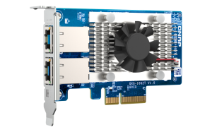 QNAP QXG-10G2T | 2-portowa karta rozszerzeń 10GbE Base-T dla QNAP/PC
