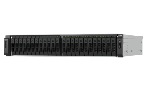 QNAP TS-h3077AFU-R5-32G | 30-zatokowy all flash NAS, AMD Ryzen, 32GB RAM, 2x 10GBase-T, RP, RACK