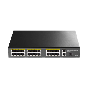 CUDY FS1026PS1 | przełącznik sieciowy, 24-portowy, PoE+, 300W