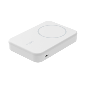 Belkin Powerbank 8000 mAh, 15 W Qi2.0, magnetyczny, z podstawką, biały