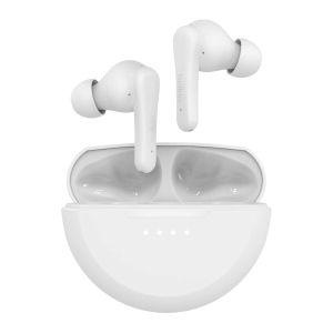 Belkin SoundForm Rhythm bezprzewodowe słuchawki douszne białe