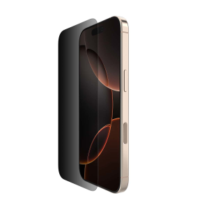 Belkin Szkło prywatyzujące na iPhone 16 Pro / 17, InvisiGlass, z aplikatorem