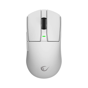 Rampage Zenith Pro mysz bezprzewodowa 26000 DPI biała + odbiornik 4 KHz PAW3395 BT 5.2