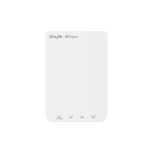 Ruijie Reyee RG-RAP1200(P) | Access Point, 5 portów, 5xGE, 1xPoE IN, 1xPoE Out, WiFi 5, 2,4 GHz/5GHz, AC1267, Wewnętrzny, Naścienny, Roaming, Repeater, Cloud