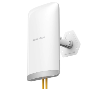 Ruijie Reyee RG-EST350 V2| Access Point, kierunkowy, 2 port, 1xPoE IN 24V, 2xGE, WiFi 5, 5GHz, 876Mbps, Zewnętrzny, 1x12V DC, IP54, 5KM, 1x15dBi, Cloud
