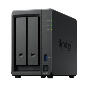 Synology DP320 | 2-zatokowy serwer ActiveProtect, AMD Ryzen, 8GB RAM, 2x 1GbE RJ-45, Tower