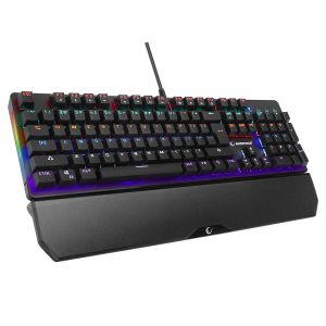 Rampage klawiatura mechaniczna KB-R86 UMBRA Blue Switch Czarna