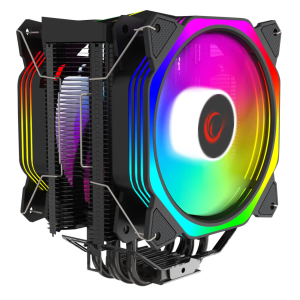 Rampage Octagon C60 Chłodzenie procesora LGA1700/AM5 1800RPM 2 wentylatory 120mm ARGB PWM