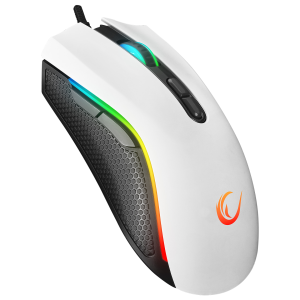 Rampage SMX-R44V2 gamingowa 12800 DPI RGB LED 1K Hz HUANO Makro biała