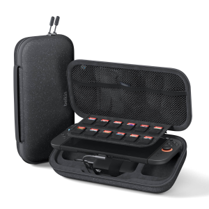 Belkin Etui ładujące na Nintendo Switch 2, powerbank 10 000 mAh, 2x USB-C 20W, czarne