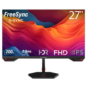 Rampage Crimson Monitor gamingowy 27'' FHD 200 Hz 0,5 ms FastIPS