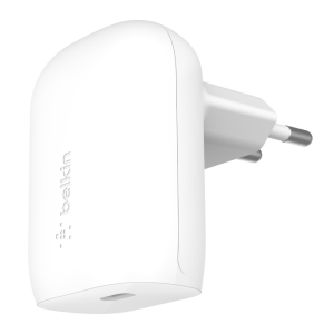 Belkin Ładowarka kątowa 30W USB-C, PD, PPS, biała