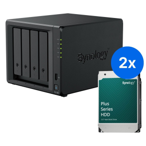 Synology DS425+ /40T | 4-zatokowy serwer NAS w zestawie z dyskami o łącznej pojemności 40TB, Tower
