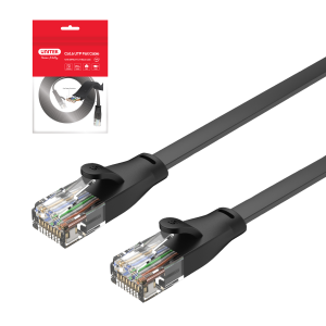 Unitek kabel Ethernet RJ-45 LAN, patchcord cat.6 UTP (8P8C), przewód sieciowy 5m, płaski