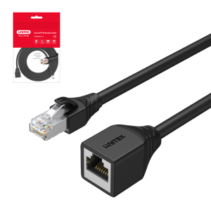 Unitek przedłużacz RJ-45 (8P8C) M-F Cat 6 STP 5 m