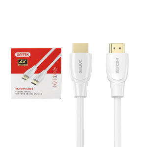 Unitek Kabel HDMI 2.0 4K biały 1m