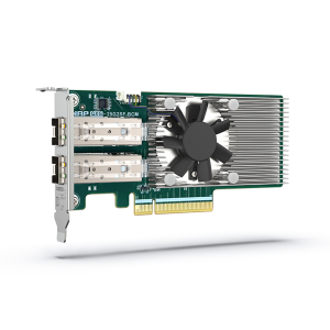 QNAP QXG-25G2SF-BCM | 2-portowa karta rozszerzeń 25GbE SFP28 dla QNAP/PC