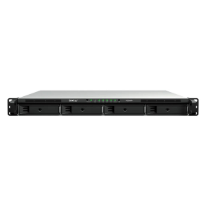 Synology RS826RP+ | 4-zatokowy serwer NAS, AMD Ryzen, 4GB RAM, 4x 1GbE RJ-45, RP, RACK 1U