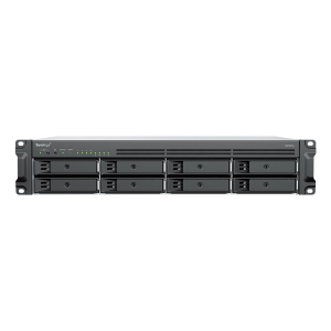 Synology RS1226+ | 8-zatokowy serwer NAS, AMD Ryzen, 4GB RAM, 2x 2.5GbE RJ-45, RACK 2U