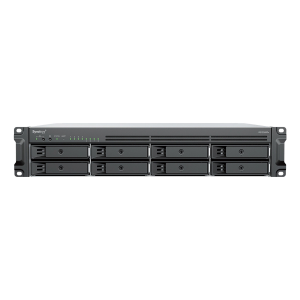 Synology RS1226RP+ | 8-zatokowy serwer NAS, AMD Ryzen, 4GB RAM, 2x 2.5GbE RJ-45, RP, RACK 2U