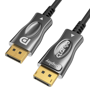 Claroc Kabel aktywny DisplayPort 1.4 AOC, 8K / 4K@120Hz, 50 m